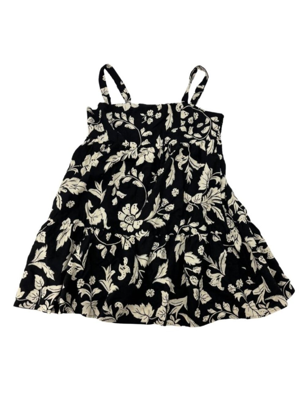 Dalia Women's Dress | Above The Knee | Black & Cream | Extra Large **NEW